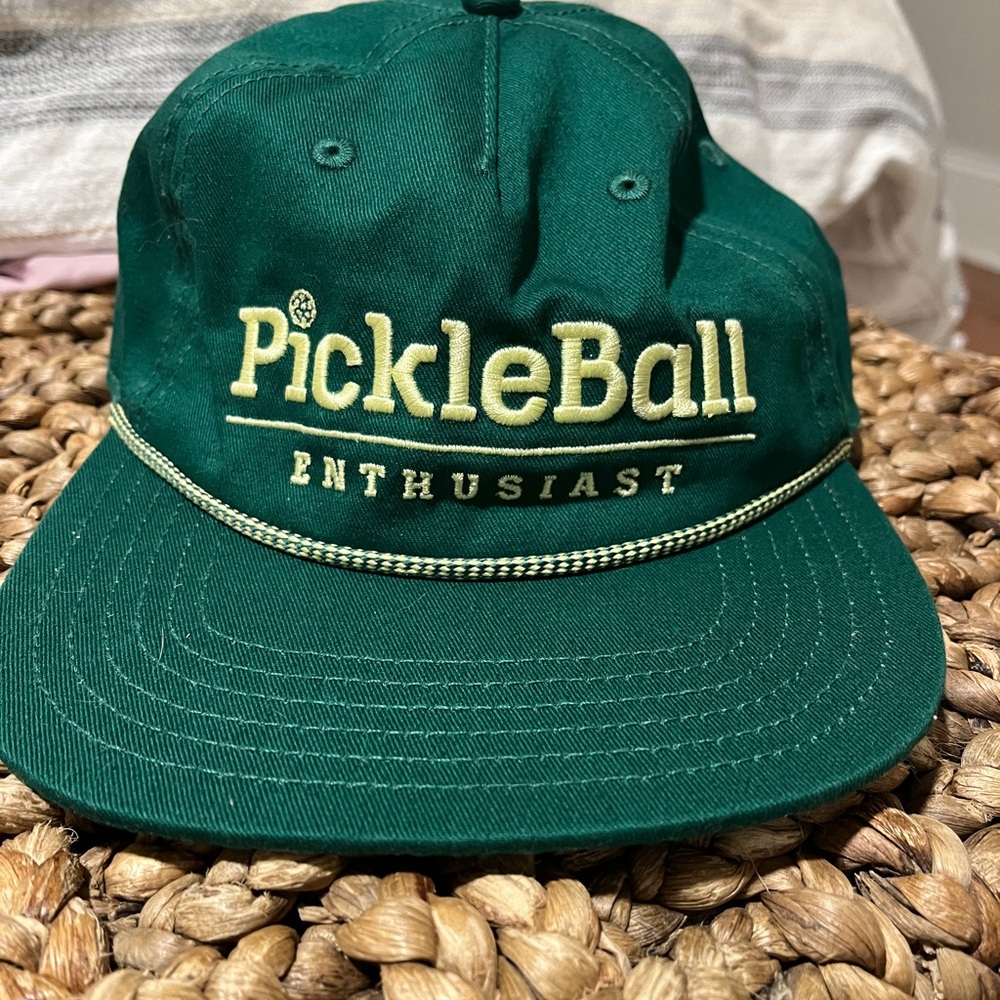 Green Pickleball Enthusiast Cap